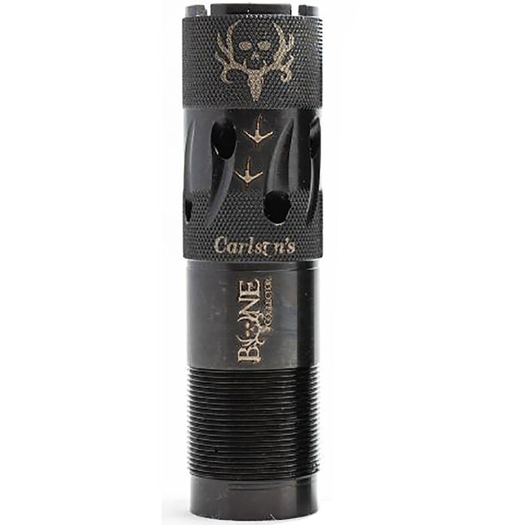 Carlson's Bone Collector Turkey Choke Tube 12 Gauge Extended Ported Choke Tube fits Benelli and Beretta Mobil Choke .657 Constriction 17-4 Stainless Steel Matte Black