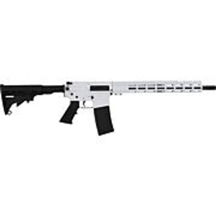 GLFA AR-15 223 Wylde Semi-Auto 16" BN Barrel 30rd White