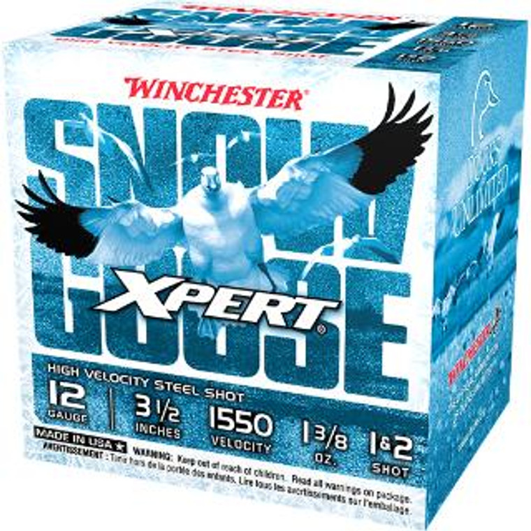 Winchester Snow Goose 12 Gauge 3-1/2" 1-3/8oz #2 Shot 25rds/Box