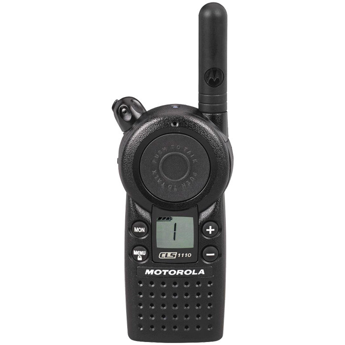 Motorola CLS1110 UHF business two-way radio for retail and restaurants