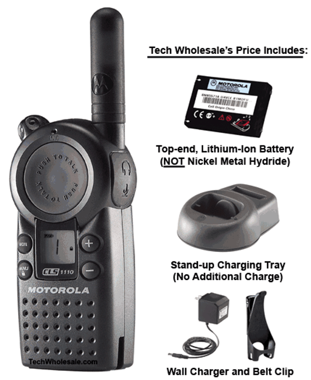 Motorola CLS1110 Walkie Talkie Tech Wholesale