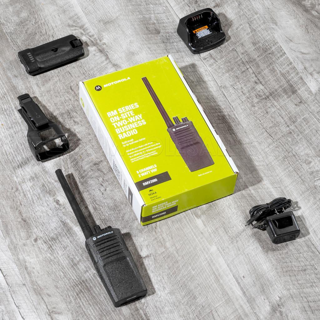 Motorola RMV2080 VHF Two-Way Radio | Business Outdoor Radio | Tech