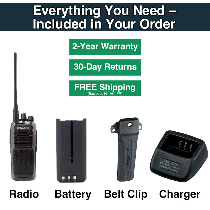 Kenwood NX-P1202AVK Two-Way Radio | Shop Now
