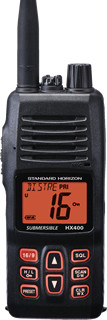Standard Horizon HX400IS Commercial Grade 5W Portable VHF IS w/LMR Radio