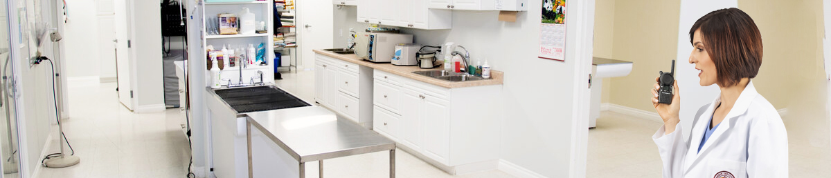 Veterinary Clinic Radios