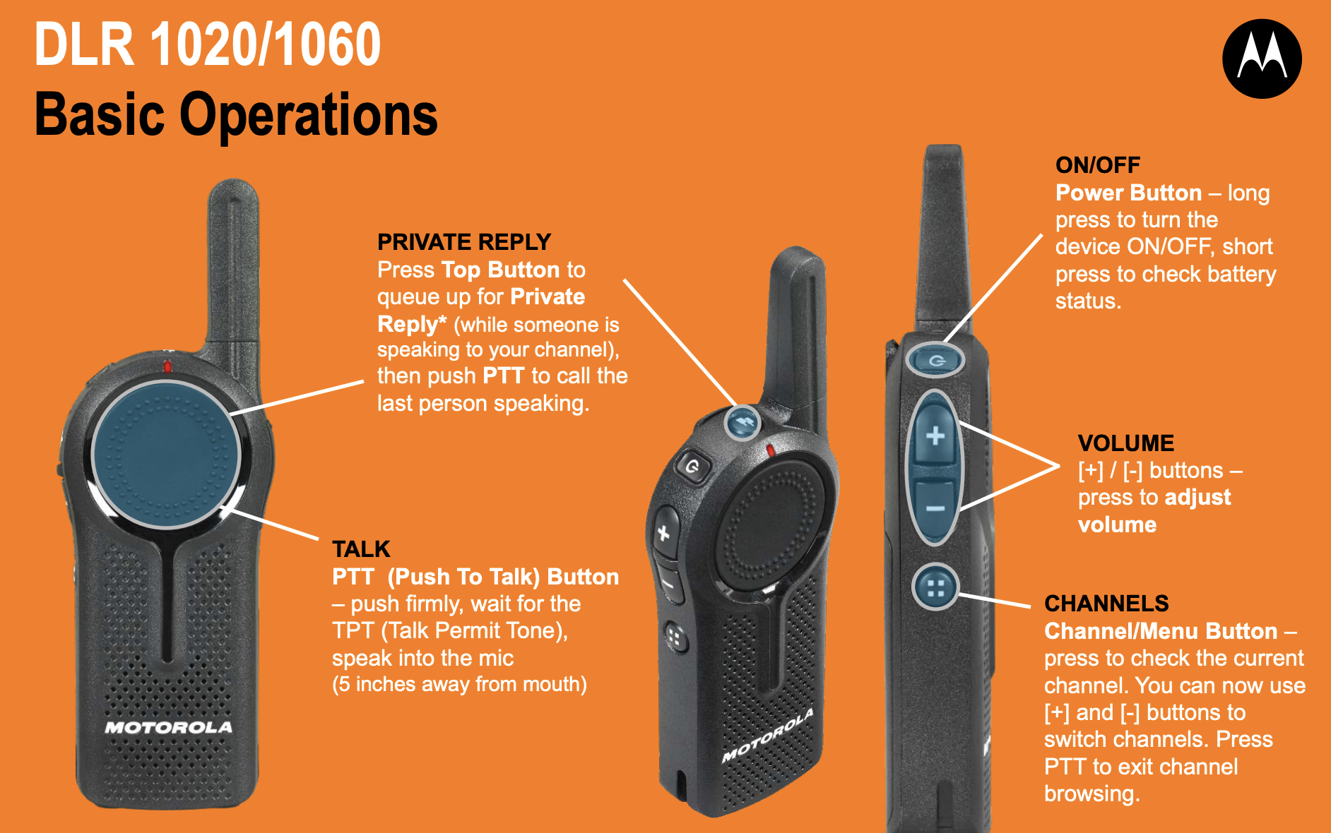 How to program Motorola DLR radios Tech Wholesale