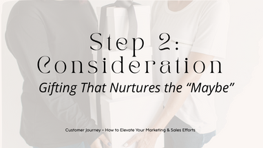 While You’re Pondering… Gifting That Nurtures the “Maybe” While You’re Pondering… Gifting That Nurtures the “Maybe”