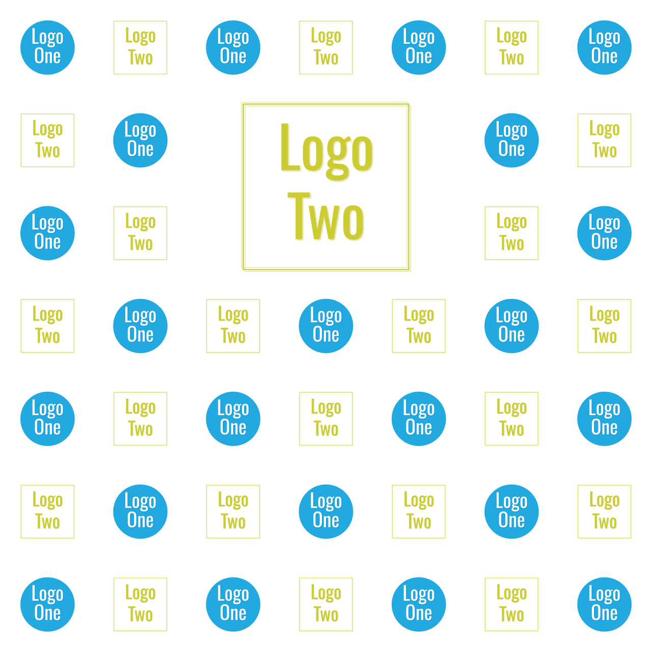 Two Logo Nonprofit  Template