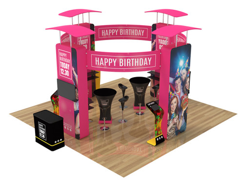 20x20 Tradeshow Booth - Cirque