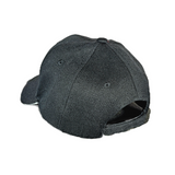 Black Civil Defense Armory Hat, One Size Fits All