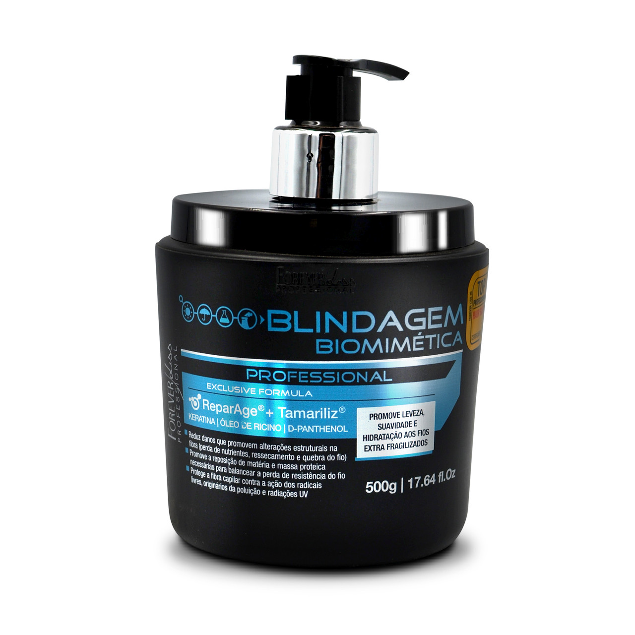 Blindagem Capilar Biomimética Forever Liss 500G 500g