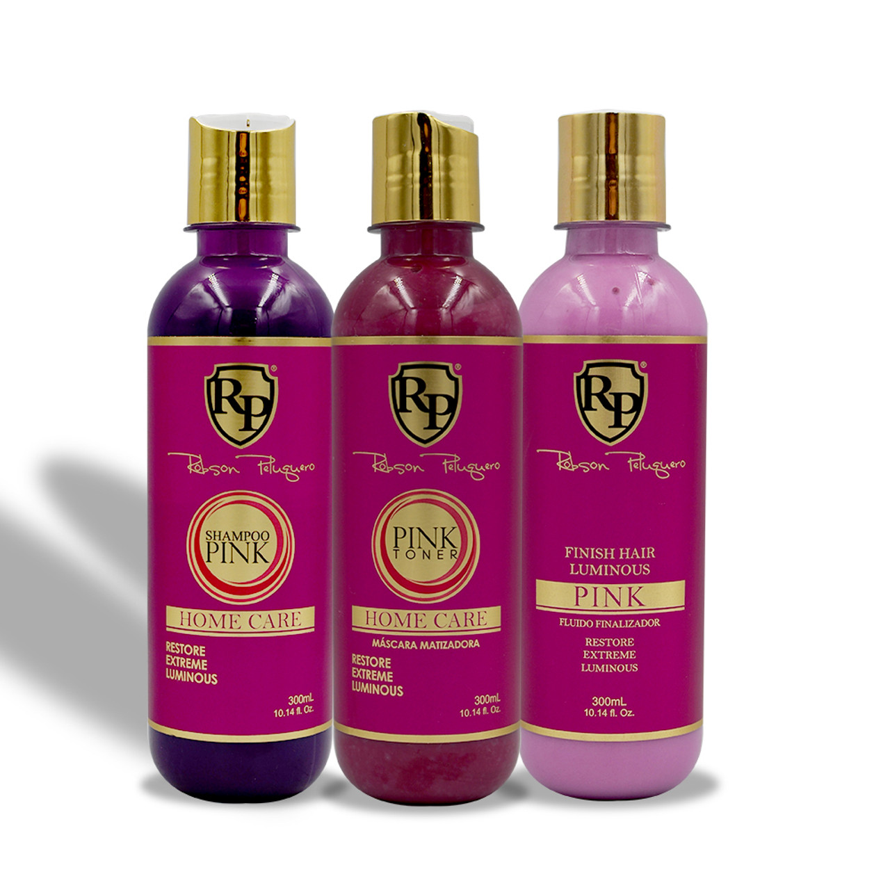 Robson Peluquero Pink Home Care Matizer + Thermal Finisher