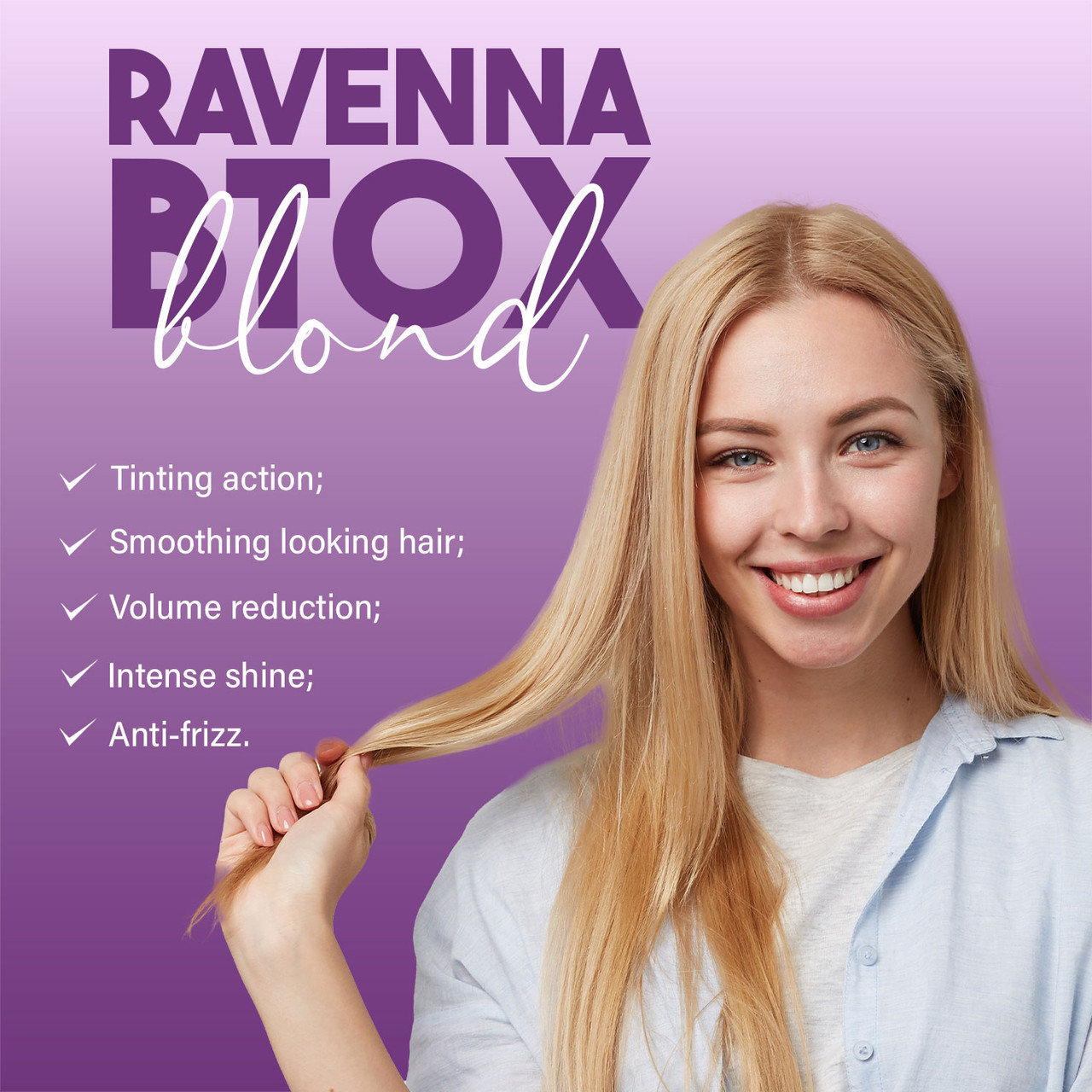 I Belli Capelli Ravenna B-tox Blond Mask Hair 1kg/35.02 oz