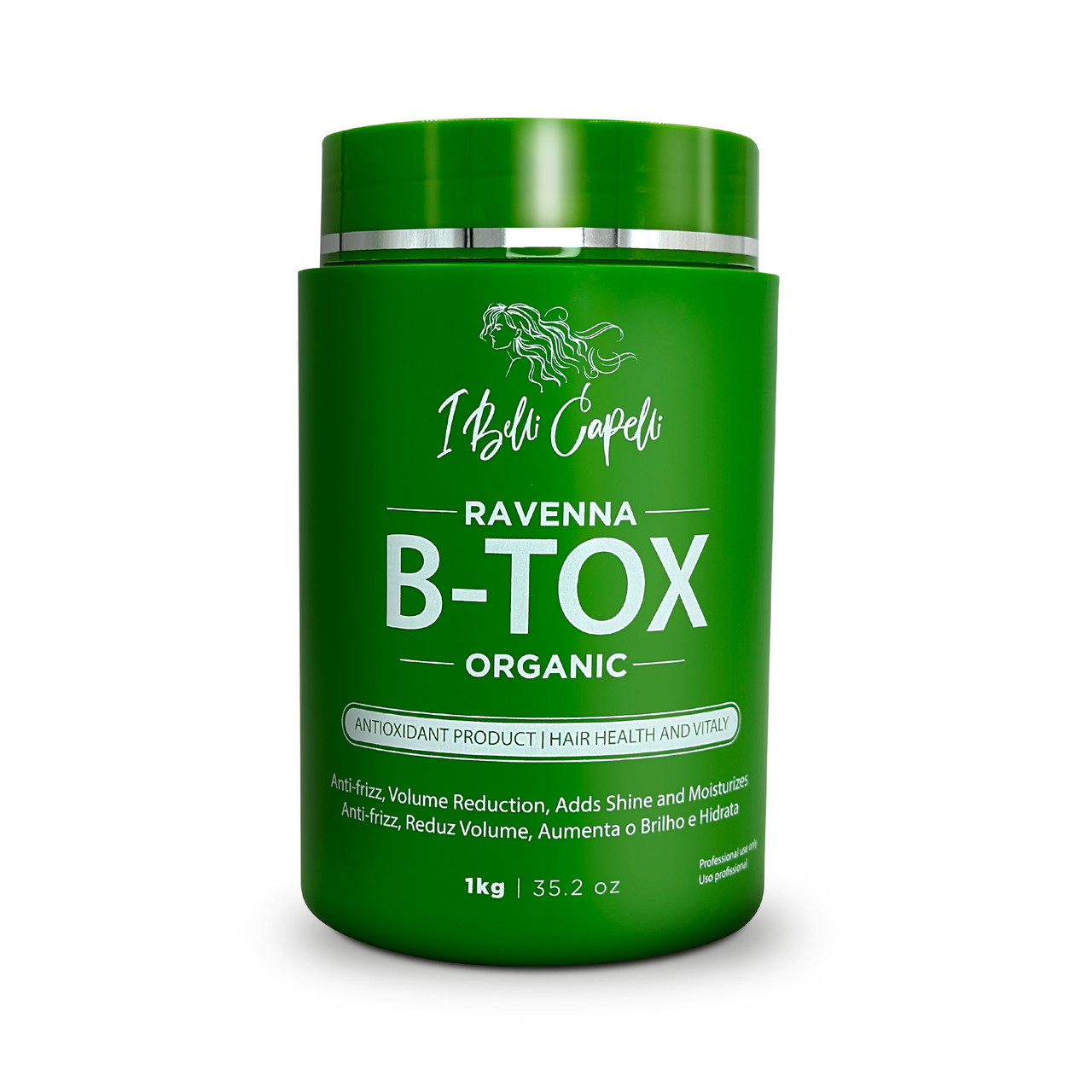 I Belli Capelli Ravenna B-tox Organic Hair Mask 1kg/35.02 oz