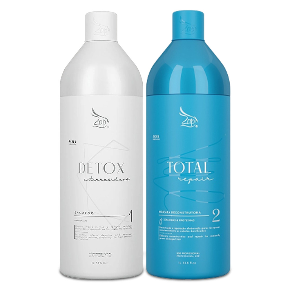 Zap Cosmetics Total Repair Kit 2x1000ml/2x33.81 fl.oz