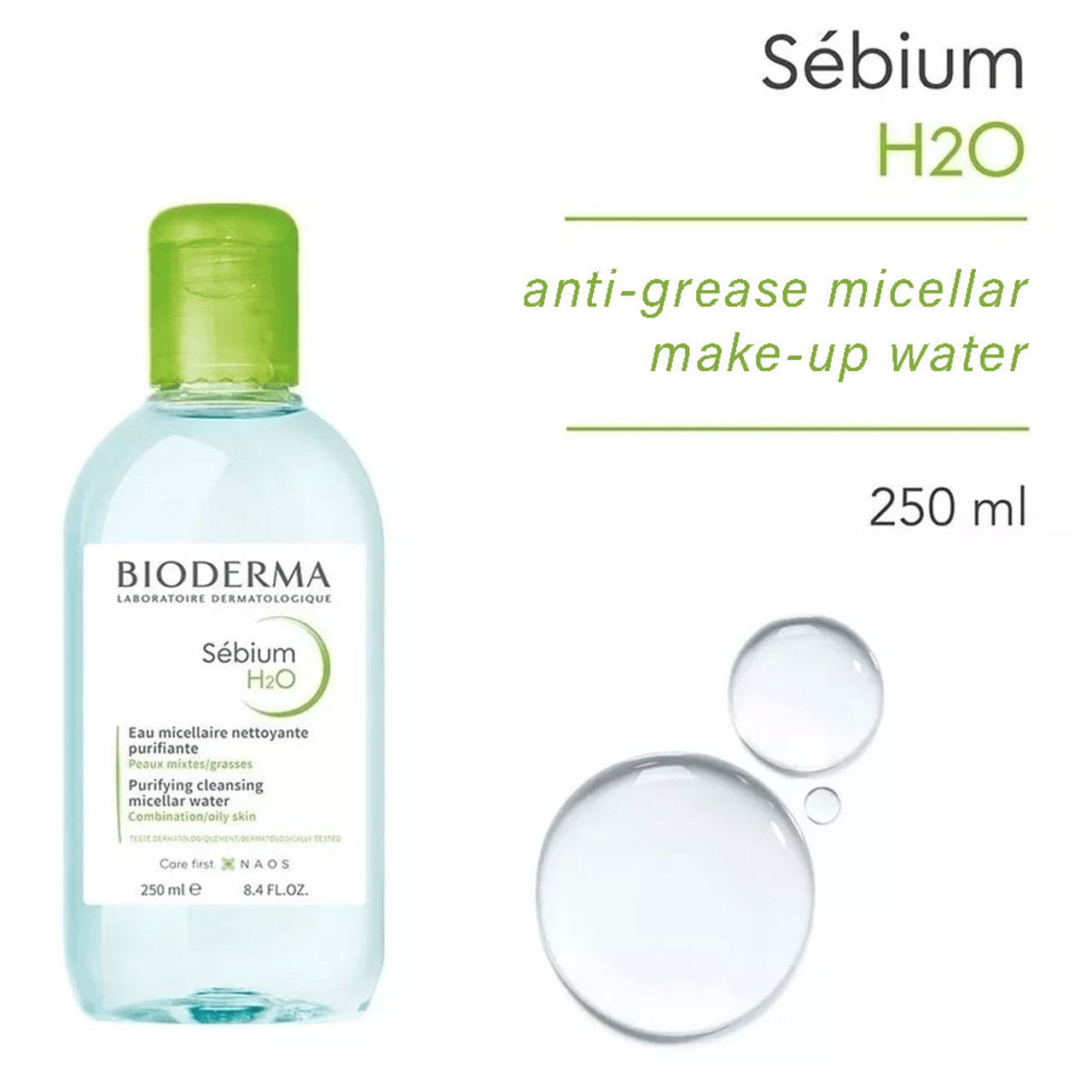 Bioderma - Sébium - Foaming Gel Pump - Cleansing and Make-Up Removing -  Skin Purifying - for Combination to Oily Skin