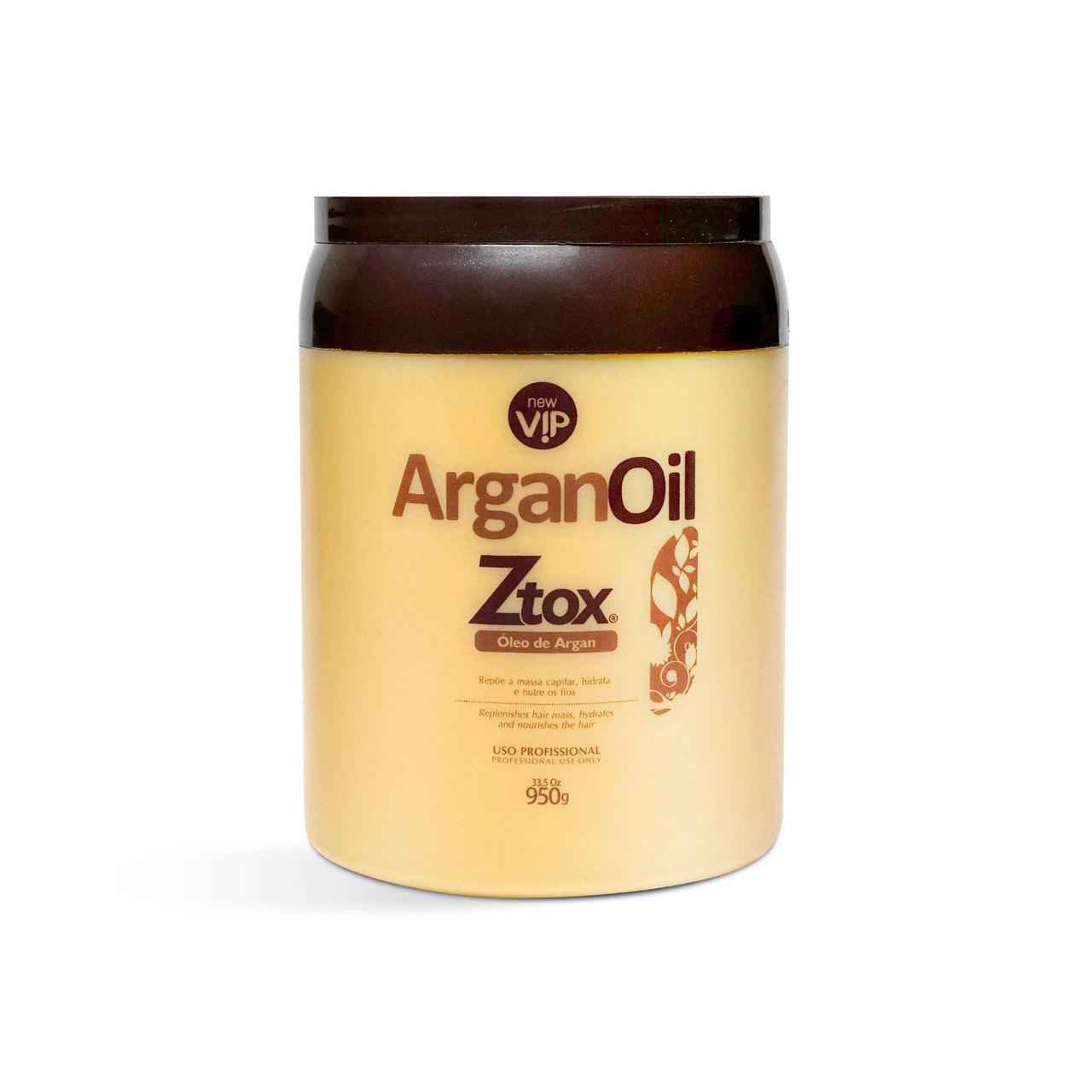 New Vip Ztox Capilar Selante Vip Argan Oil 950g / 33.5 oz