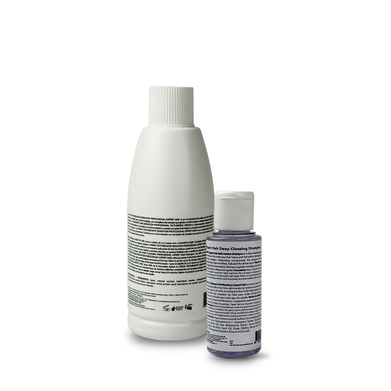 Kit Expert Hair Texturizing Cream + Deep Cleansing Shampoo