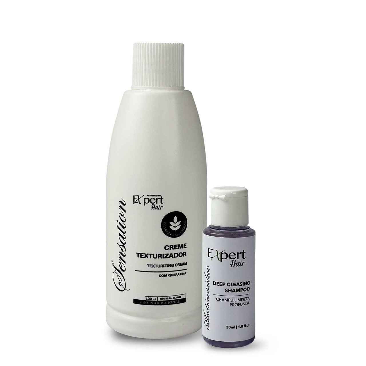Kit Expert Hair Texturizing Cream + Deep Cleansing Shampoo