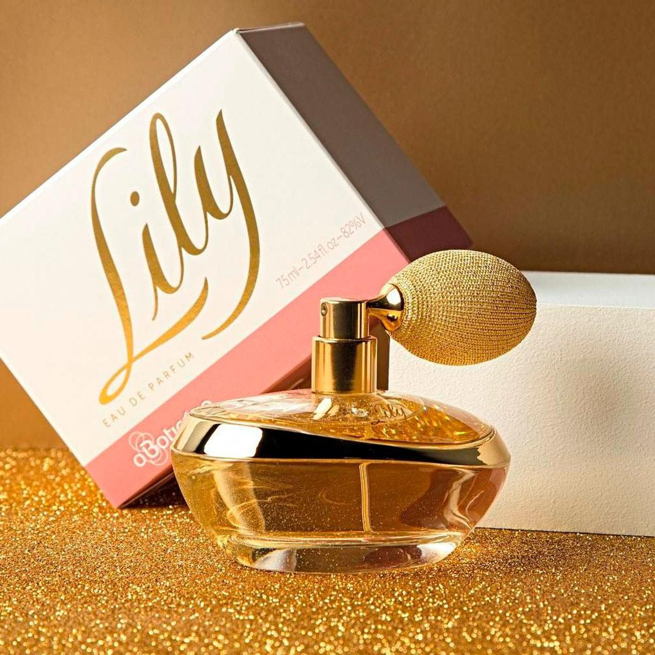 Kit O Boticário Lily Eau de Parfum Lily Body Deodorant Moisturizer Floral  Freshness