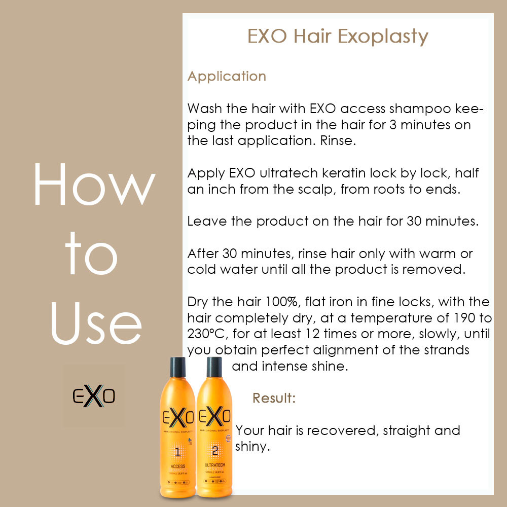 EXO Hair Exoplasty Straightening Kit