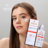 Adcos Fluid Sunscreen Maximum Protection SPF 99 Helps Protect Against Visible Light 50ml/1.69 fl.oz