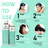 Kit I Belli Capelli Venice Hair Reconstructor Smoothing Keratin 500ml/16.9 fl.oz and Cassava Deep Moisture Mask 300g/10.58 oz