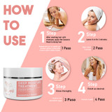 Kit I Belli Capelli Hair Ravenna B-tox Repair 1Kg/35.2 oz and Venice Máscara Extrato Mandioca 300g/10.58 oz Complete Treatment
