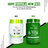 Kit I Belli Capelli Ravenna B-tox Organic 1Kg/35.2 oz and Venice Cassava Extract Mask 300g/10.58 oz Complete Treatment