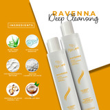 I Belli Capelli Kit Ravenna Deep Cleansing Shampoo + Torrano Nanoplasty Straightening Gel