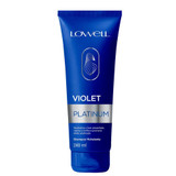 Kit Lowell Shampoo Mask Violet Platinum Neutralizes Yellow Tones Reactivates Shine 2x240ml/2x8.2fl.oz