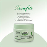 Felps Professional Bio Crescimento Bamboo Extract Hair Mask - 300g/10.6 .oz
