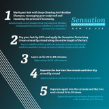 Expert Hair Perfect Straightening Kit - Deep Cleansing Shampoo and Sensation Texturizing Cream