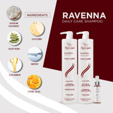 Kit I Belli Capelli Ravenna Daily Care with Aloe Vera – Shampoo + Conditioner + Repair Oil