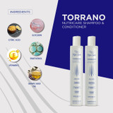 Kit I Belli Capelli Torrano NutriCare Home Care Shampoo and Conditioner 2x300ml / 2x10.1 fl.oz