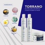 Torrano NutriCare Kit – Shampoo, Conditioner 2x10.1fl oz and Mask 300g/8.81 oz