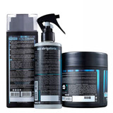 Truss Kit Net Mask + Ultra Hydration Shampoo + Uso Obrigatório Hair Reconstructor