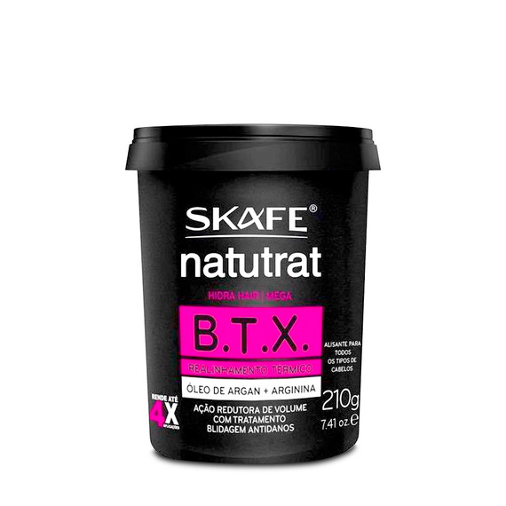 Skafe Natutrat Btx Mega Thermal Realignment Treatment Argan Oil and Arginine 210g/7.41 oz