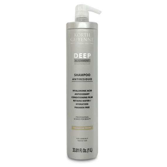 Korth Guyenne Deep Alignment Regenerating Shampoo Anti Residue Deep Cleansing 1L/33.8 fl.oz