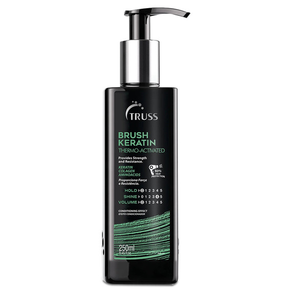 Truss Leave-In Brush Keratin Thermo Actived 250ml/8.45 fl.oz