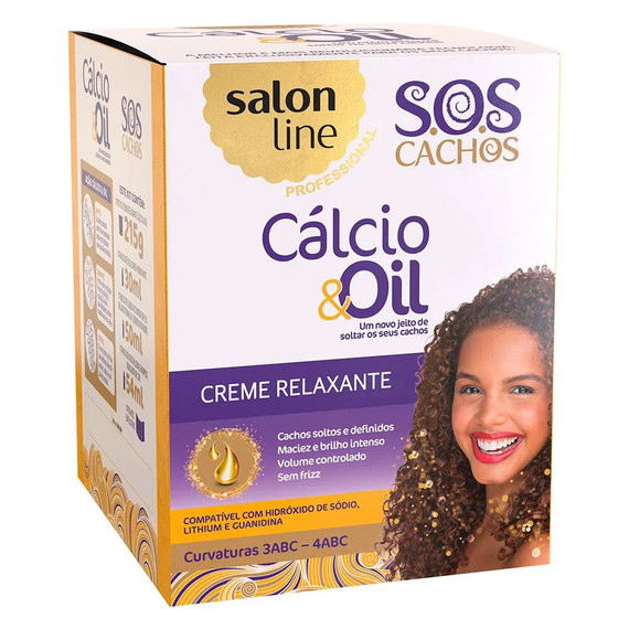 Salon Line Hair Gelatine Kids Curl Activator 400g/14.1oz - Brazil-Keratin