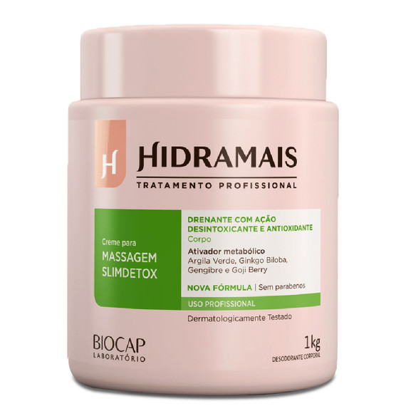 Hidramais Black Pepper Massage Cream 1000g/35.27 oz - Brazil-Keratin