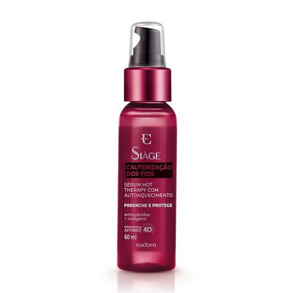 Eudora Siàge Cauterization of the Strands - Hair Finishing Serum with Self-Heating 60ml/2.0 fl.oz