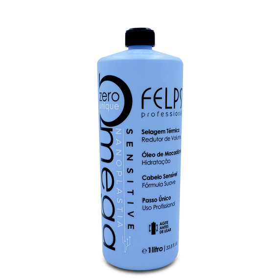 Felps Smoothing System Heat Sealing Omega Zero Unique Without Formaldehyde 1L/33.81fl.oz