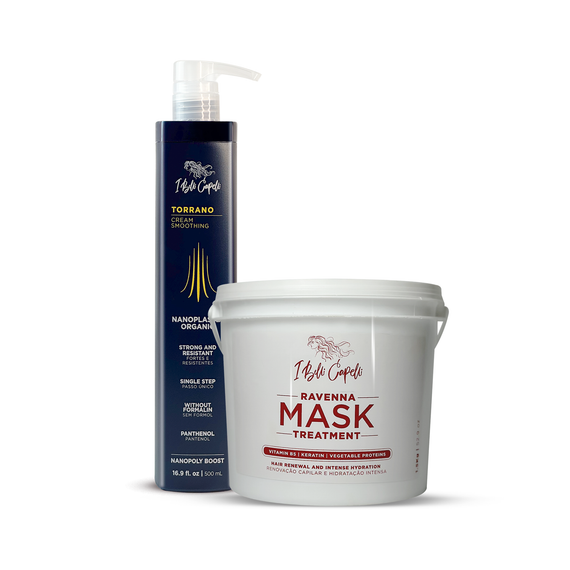 I Belli Capelli Torrano Nanoplastia Fluid System – 500 Ml Glättung & Versiegelung In Einem Schritt