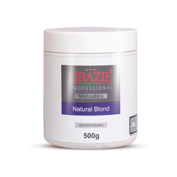 Grazie Natural Blond Toning Hair Mask Professional – 500g | 17.63 oz