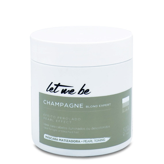 Let Me Be Champagne Mask Intense Nutrition Pearl Effect 500g/17.6 oz Let Me Be Champagne Mask Intense Nutrition Pearl Effect 500g/17.6 oz