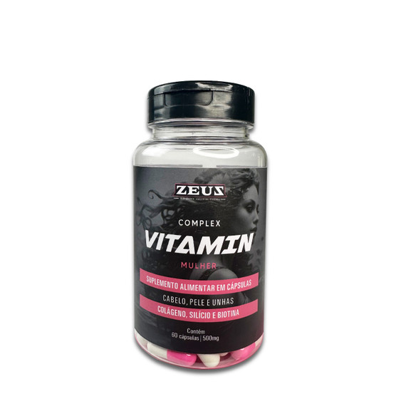 Complex Vitamin – Woman 60 Capsules 500mg Complex Vitamin – Woman 60 Capsules 500mg