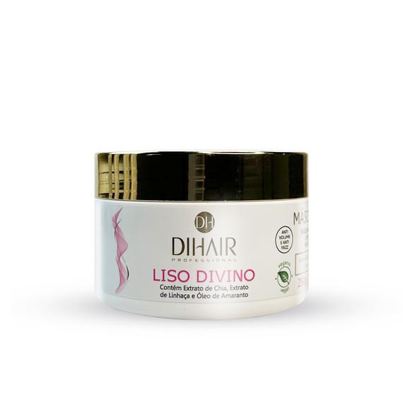 Liso Divino Mask 250g / 8.81 oz – Hydration, Frizz Control, and Prolonged Smoothing Effect