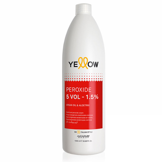 Alfaparf Yellow Peroxide 5 Vol- 1,5% Argan Oil & Aloetrix 133.81fl.oz
